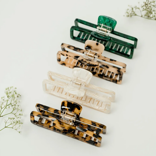 Amélie – Grote marmer speld - CLIPS Haarspelden