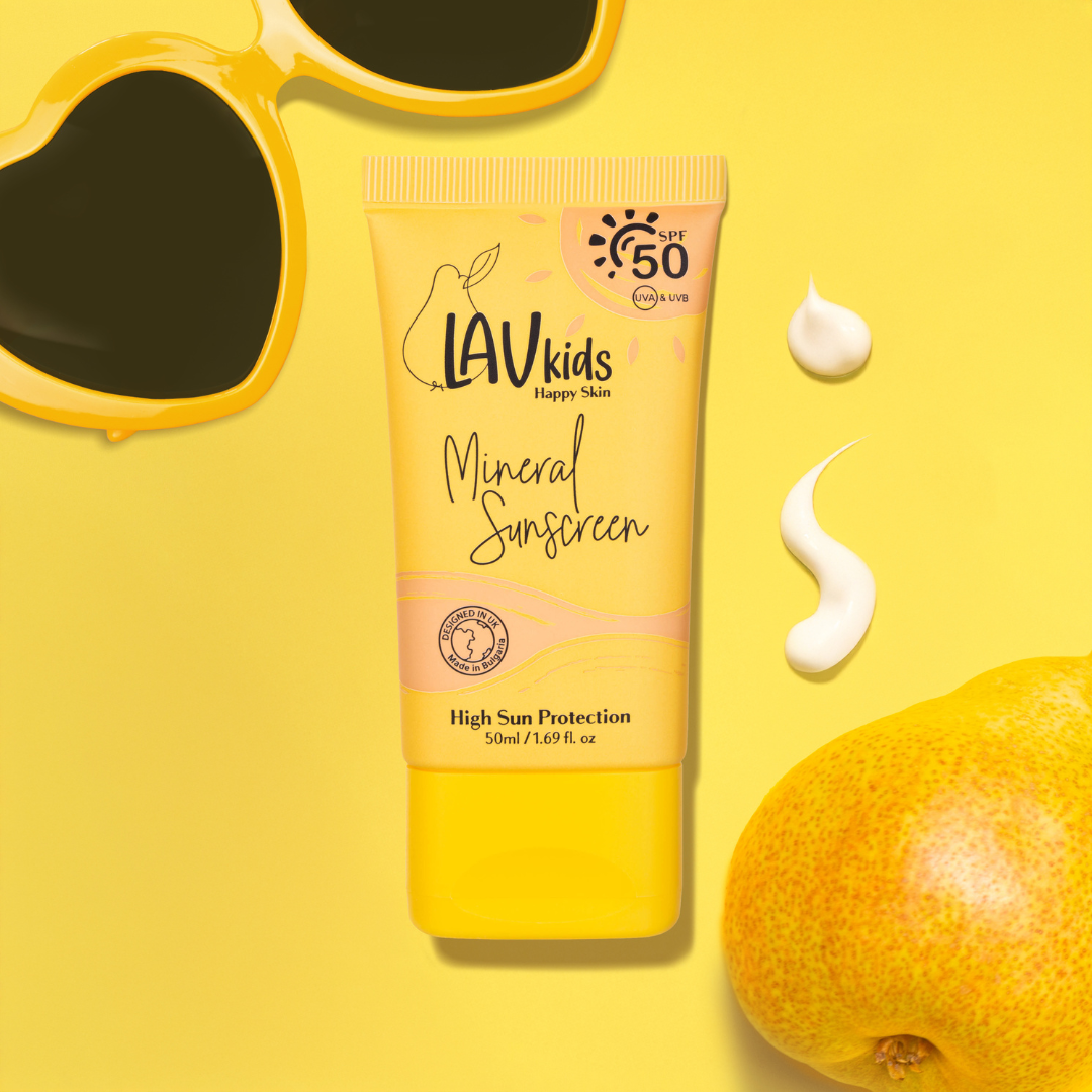 LAV Kids - SPF Sunscreen minerale zonnecrème SPF50