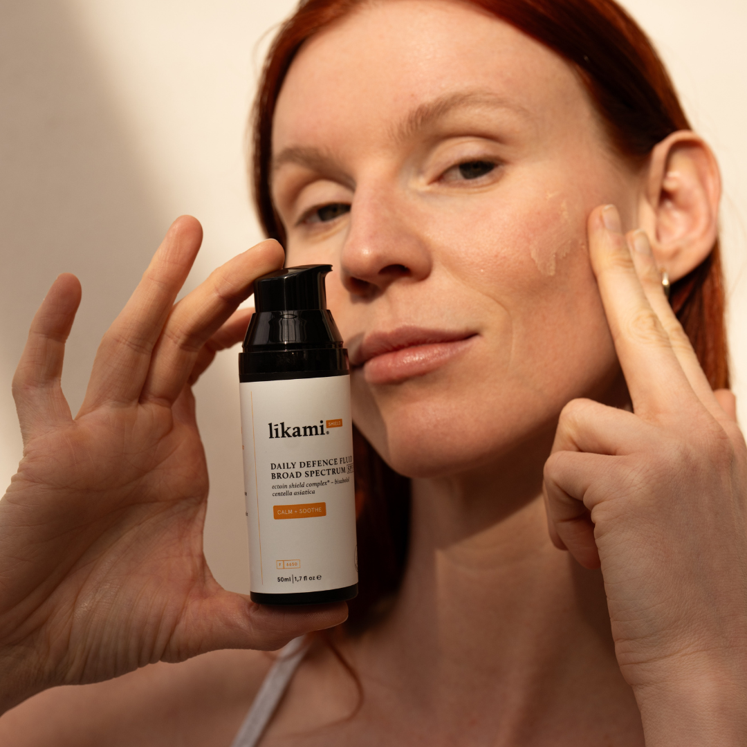 Likami SPF50 DAILY DEFENCE FLUID BROAD SPECTRUM SPF50 Calm + Soothe