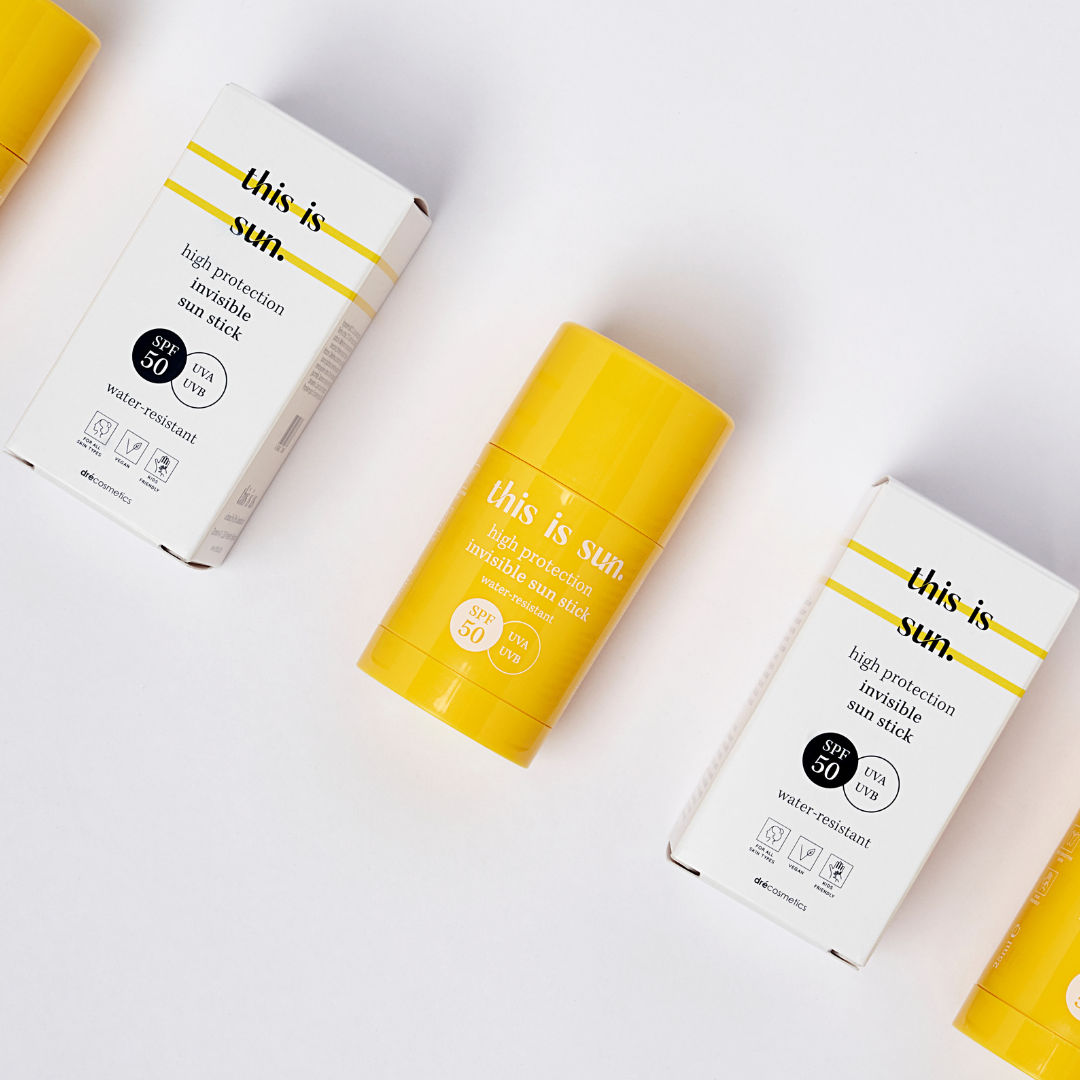 NEW: SPF50 invisible sun stick This is SUN.