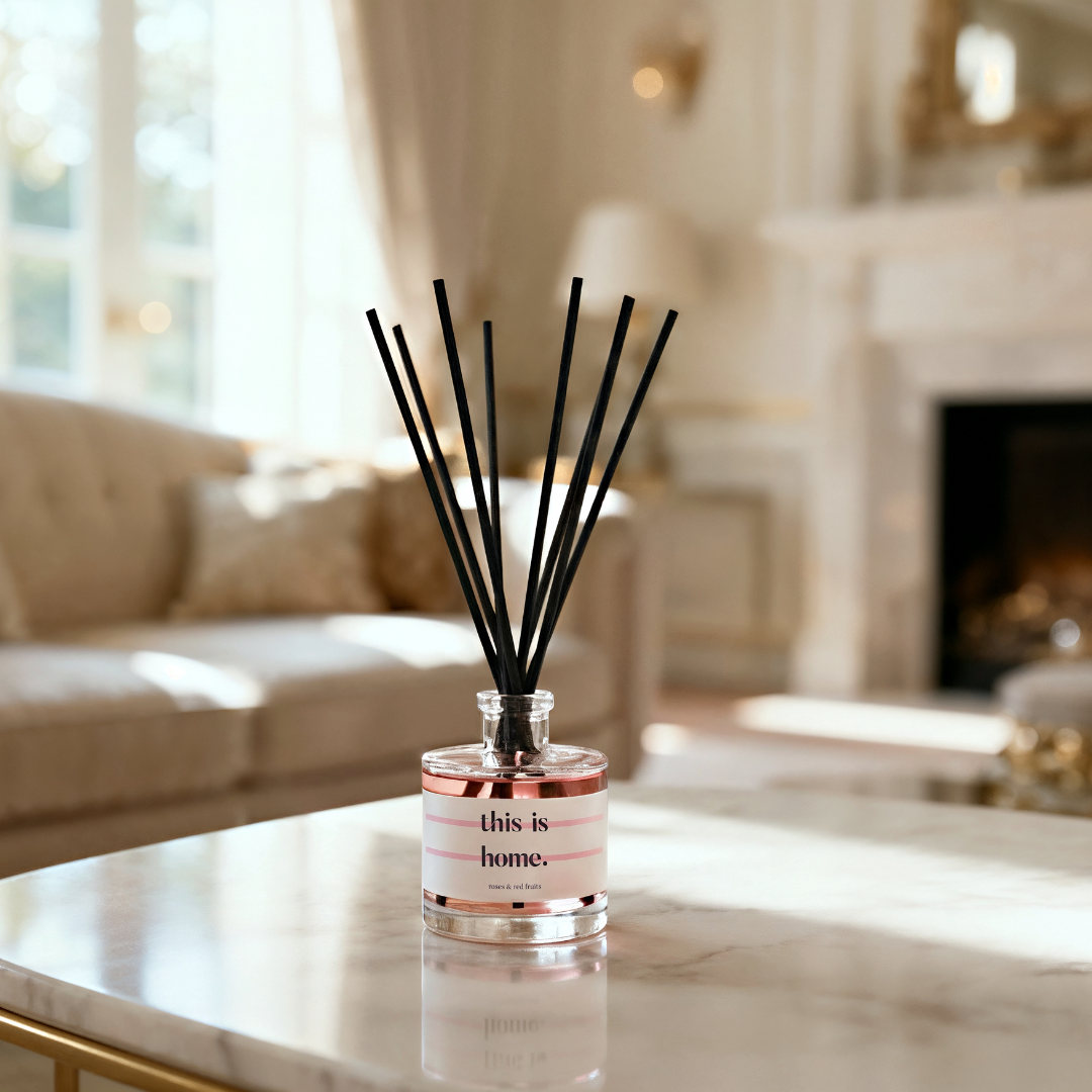 Geurstokjes This is home. ROZE