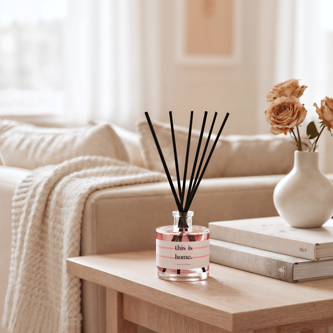 Geurstokjes This is home. ROZE