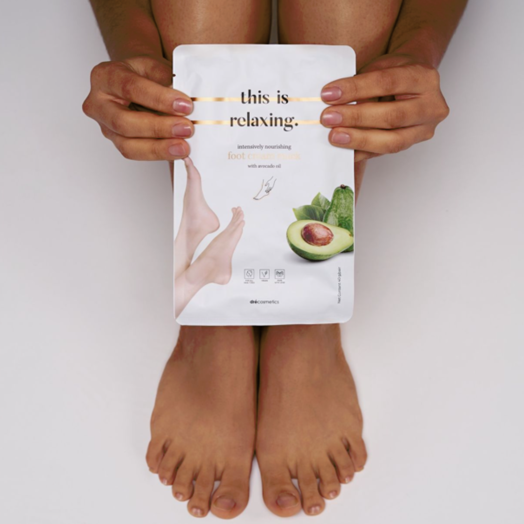 NIEUW! this is relaxing... voetmasker