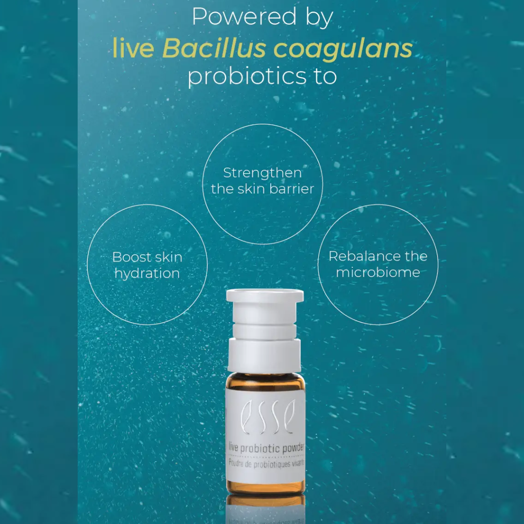 ✨ NIEUW van ESSE: LIVE PROBIOTIC MIST – een revolutie in huidverzorging