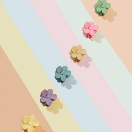 Lou mini - CLIPS Haarspelden - bloem clip mini