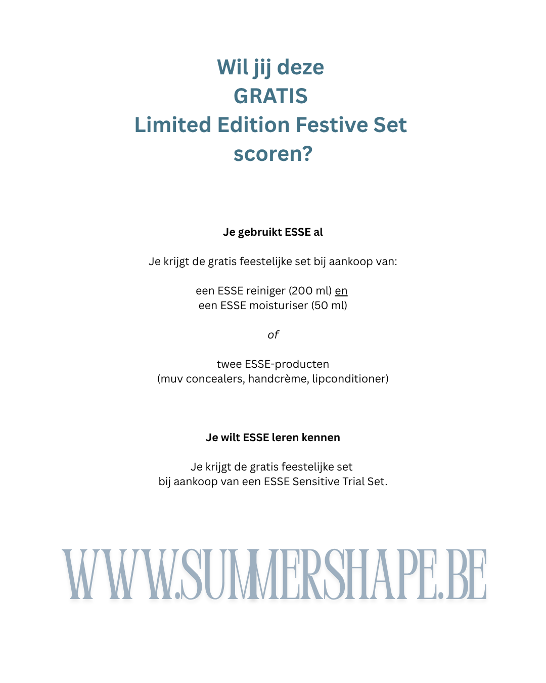 ESSE Festive Gift 2025