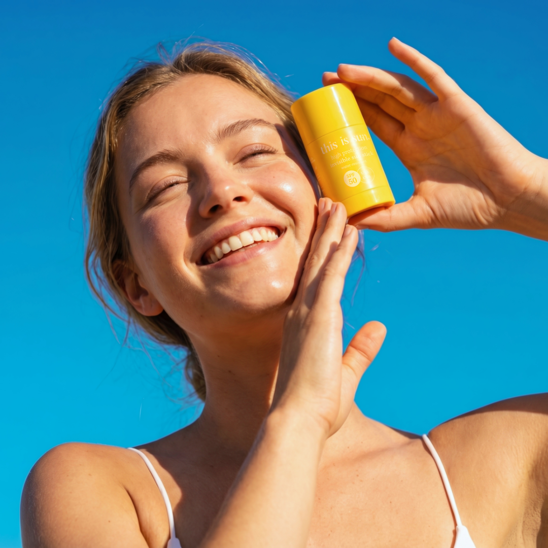 NEW: SPF50 invisible sun stick This is SUN.