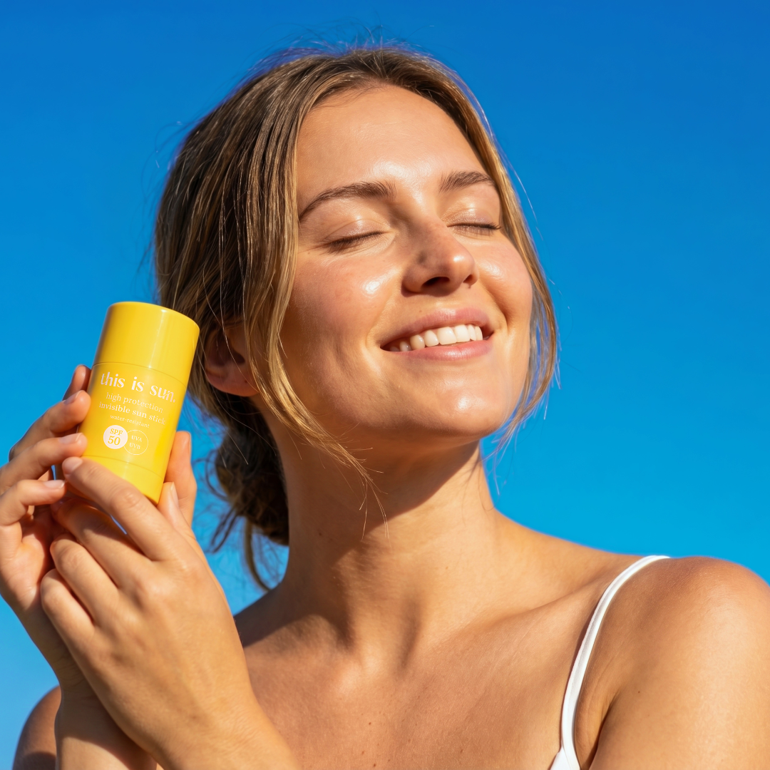 NEW: SPF50 invisible sun stick This is SUN.