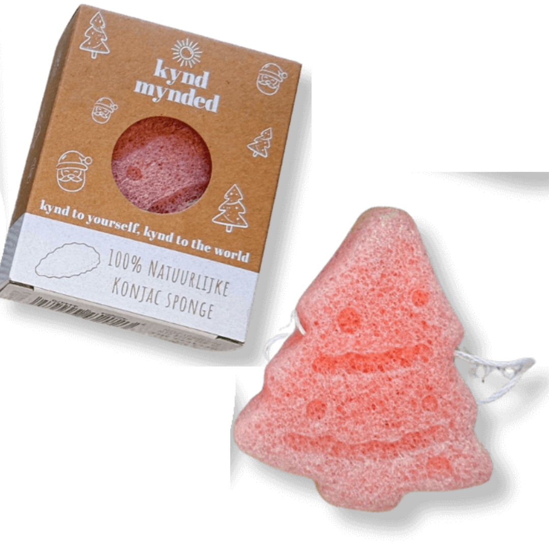 Conjac Sponge / Konjac Sponge kerst thema