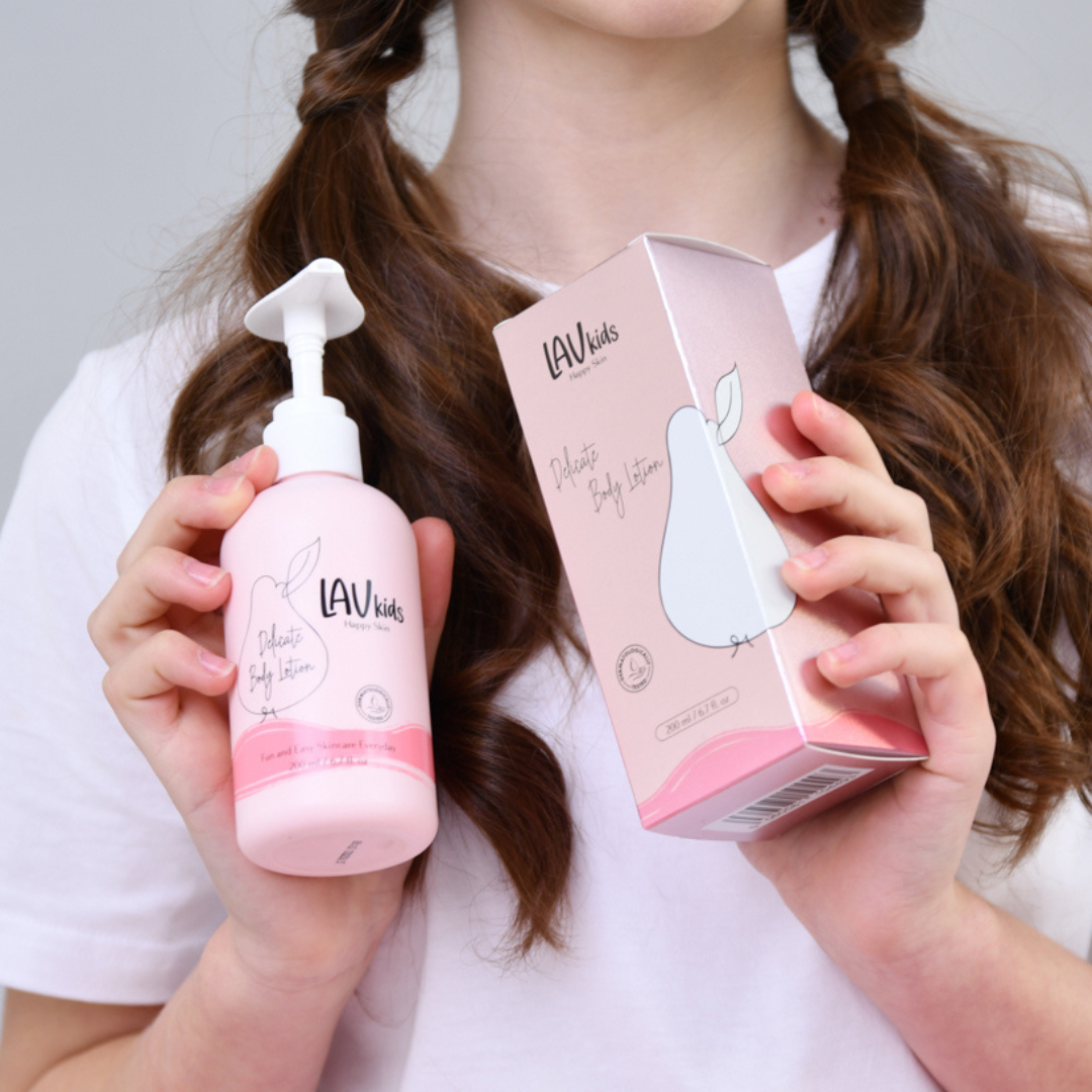LAV Kids - Body Lotion Hydrate, Body Lotion Delicate