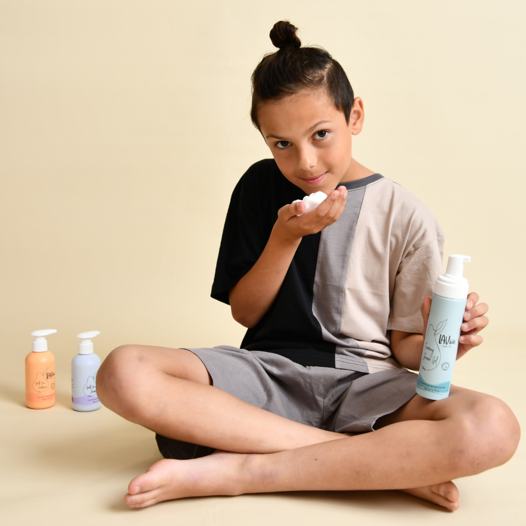 LAV Kids - Foaming Shower Gel, Schuimende Douche Gel