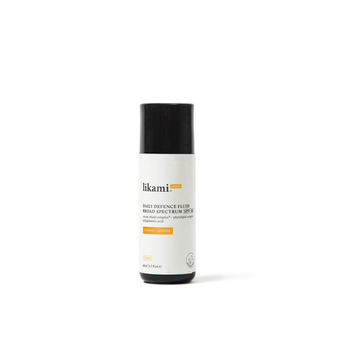 Likami SPF50 DAILY DEFENCE FLUID BROAD SPECTRUM SPF50 Hydrate & Barrier