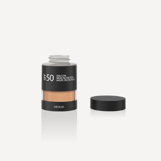 NIEUW: Marc Inbane SPF50 Powder - REFILL (Medium)