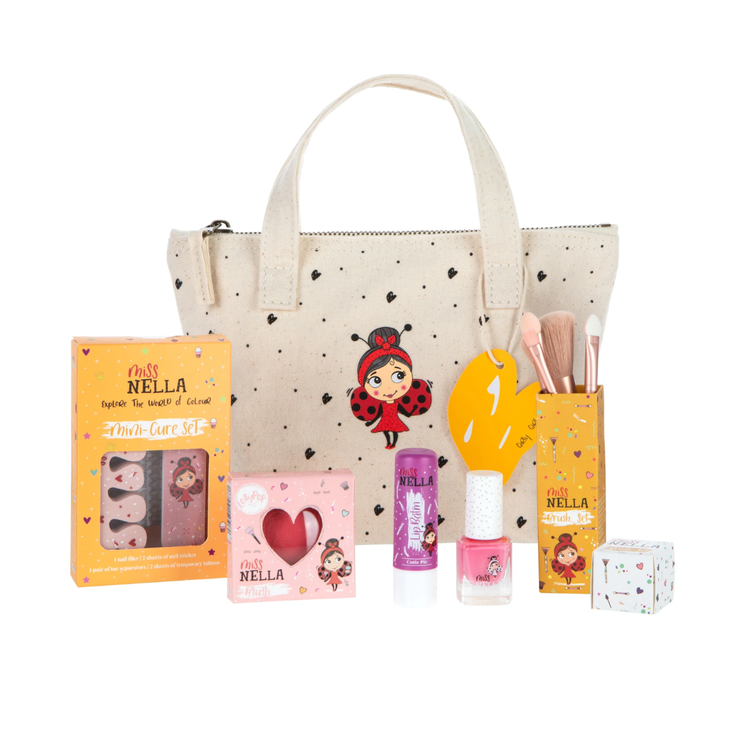 Miss Nella Girly Girl Essentials Canvas Tas