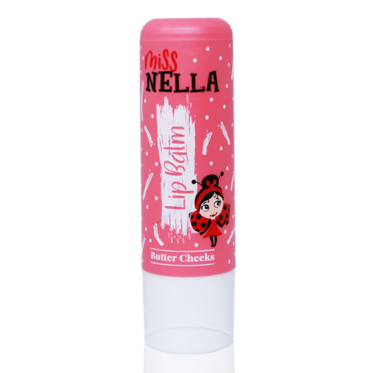 Miss Nella Lip Balm Butter Cheeks (levendig roze)