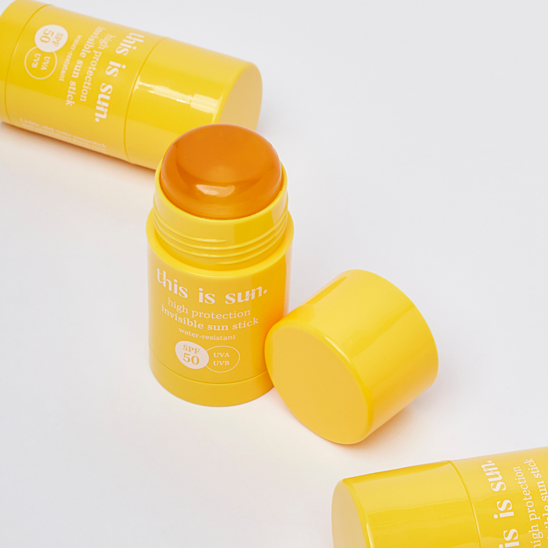 NEW: SPF50 invisible sun stick This is SUN.